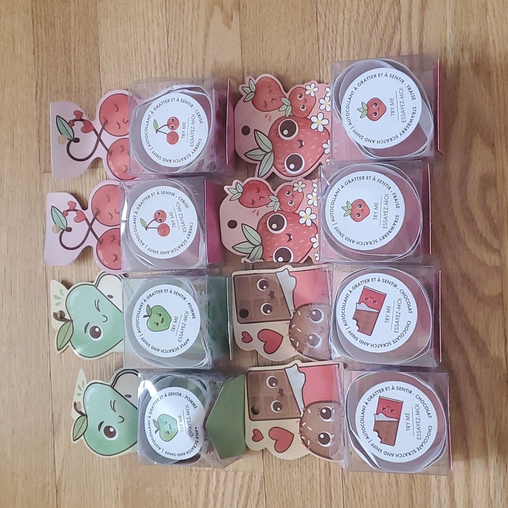 NWT Bundle of Craft Smith Scratch and Sniff Stickers